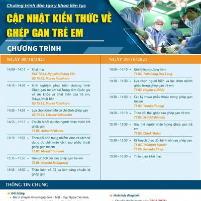CẬP NHẬT KIẾN THỨC VỀ GHÉP GAN TRẺ EM